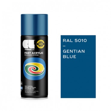 Spray Fast Acrylic Gentian Blue RAL 5010 400ml